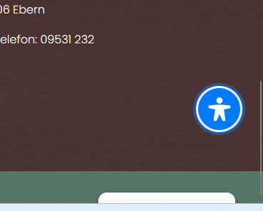Frontend Ansicht